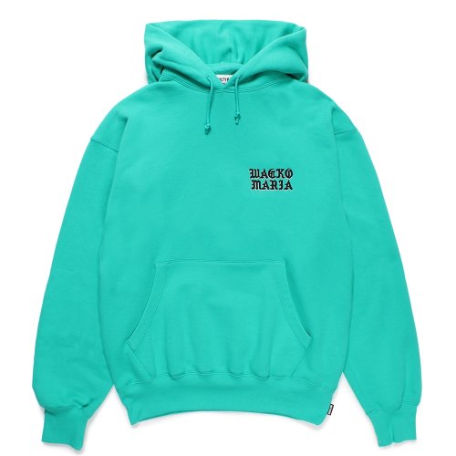 他の写真1: WACKO MARIA/MIDDLE WEIGHT HOODED SWEAT SHIRT（TURQUOISE）［プルオーバーパーカー-24秋冬］