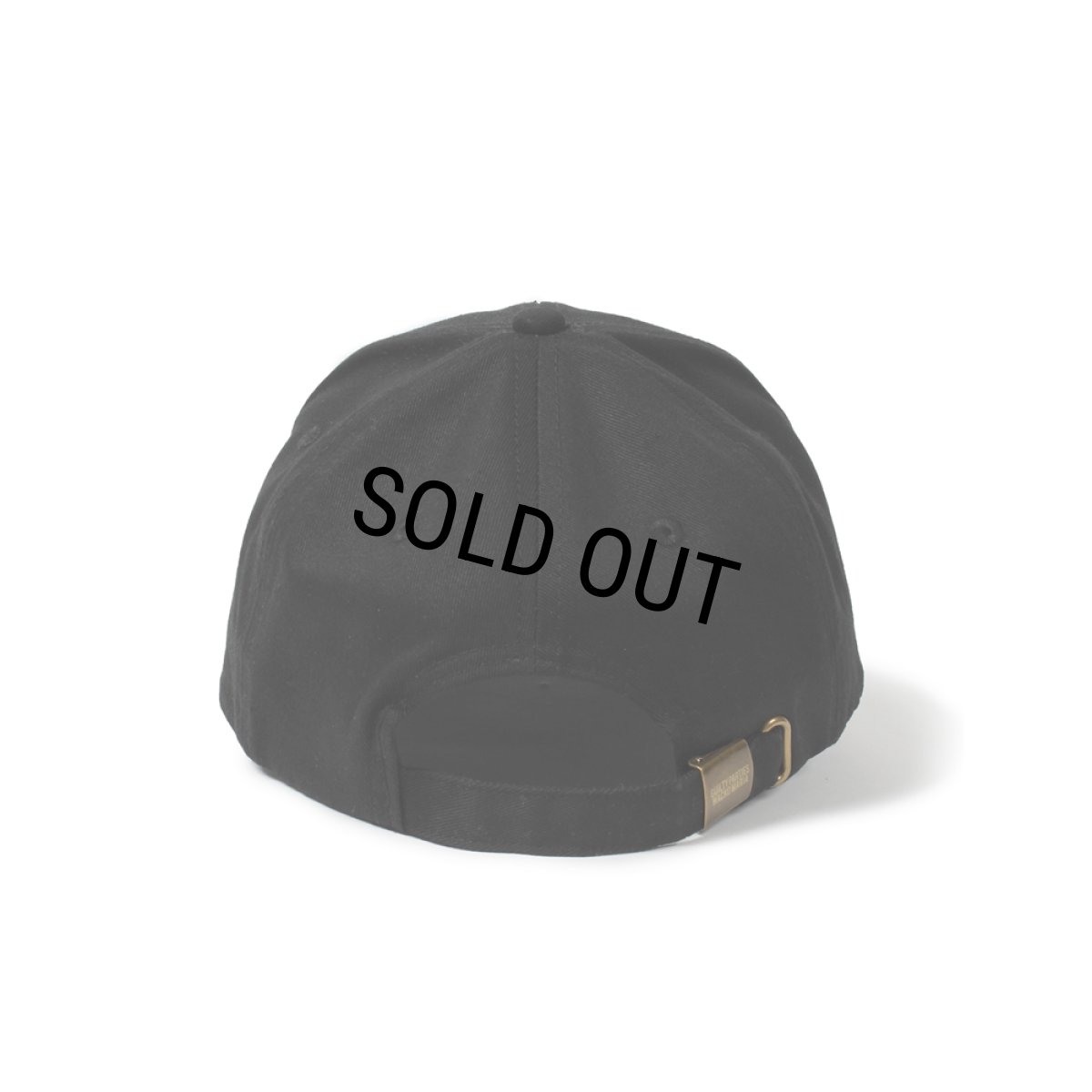 画像2: WACKO MARIA/6 PANEL CAP（BLACK）［6パネルキャップ-24秋冬］ (2)