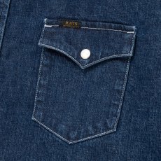 画像4: 【30%OFF】RATS/DENIM SHIRT（INDIGO）［デニムシャツ-24秋冬］ (4)