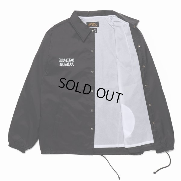 画像3: WACKO MARIA/56 TATTOO STUDIO / COACH JACKET（BLACK）［コーチJKT-24秋冬］