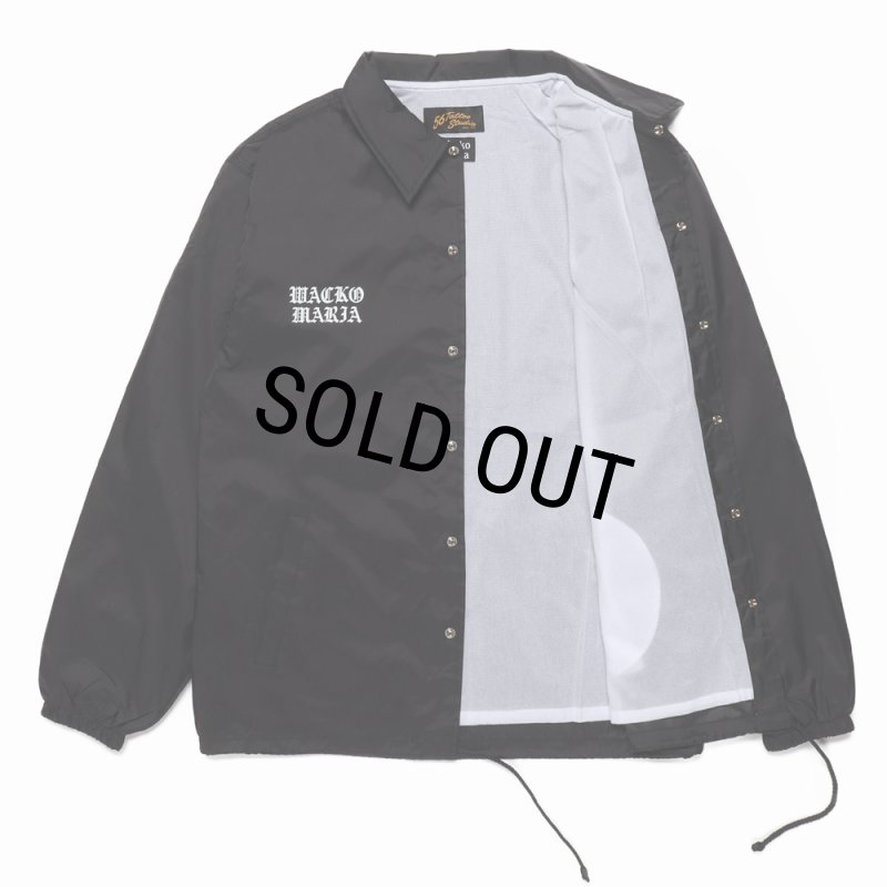 WACKO MARIA/56 TATTOO STUDIO / COACH JACKET（BLACK）［コーチJKT-24