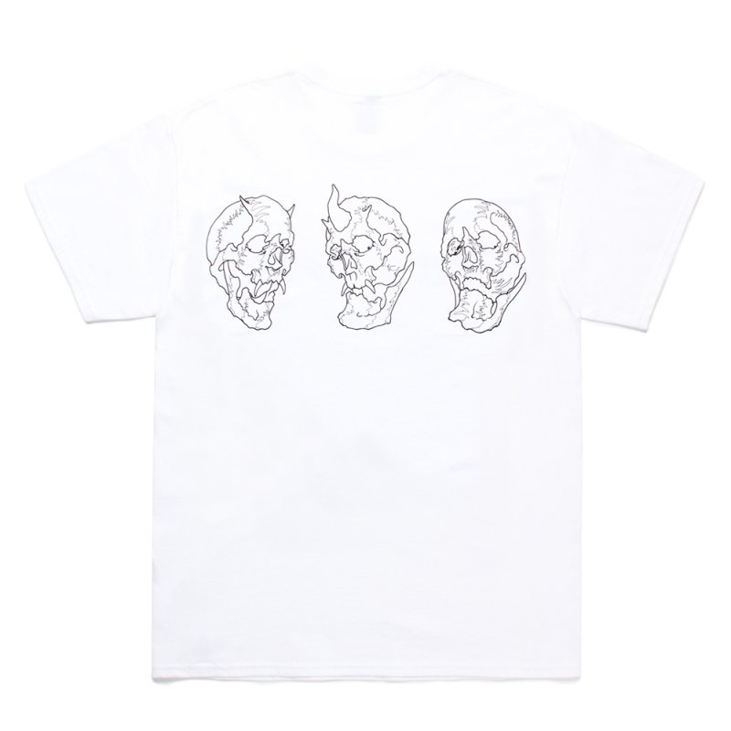 画像2: WACKO MARIA/56 TATTOO STUDIO / T-SHIRT（WHITE）［プリントT-24秋冬］