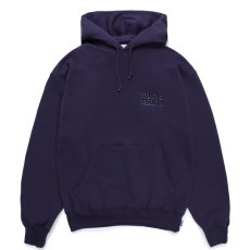 画像2: WACKO MARIA/MIDDLE WEIGHT HOODED SWEAT SHIRT（PURPLE）［プルオーバーパーカー-24秋冬］ (2)