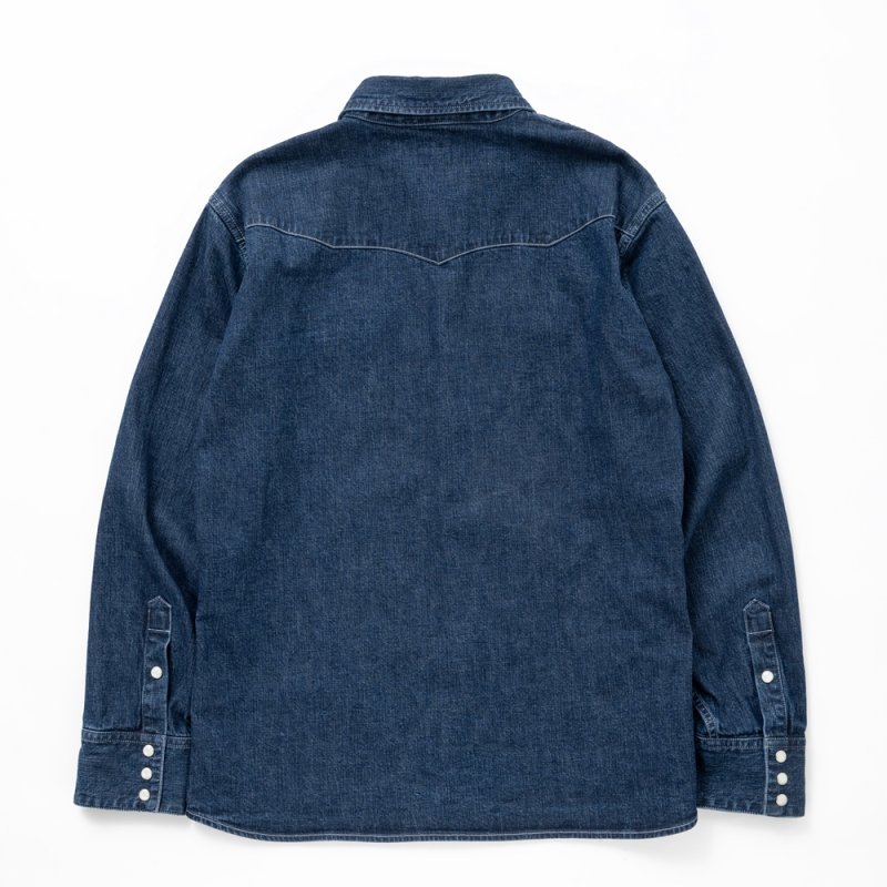 画像2: 【30%OFF】RATS/DENIM SHIRT（INDIGO）［デニムシャツ-24秋冬］