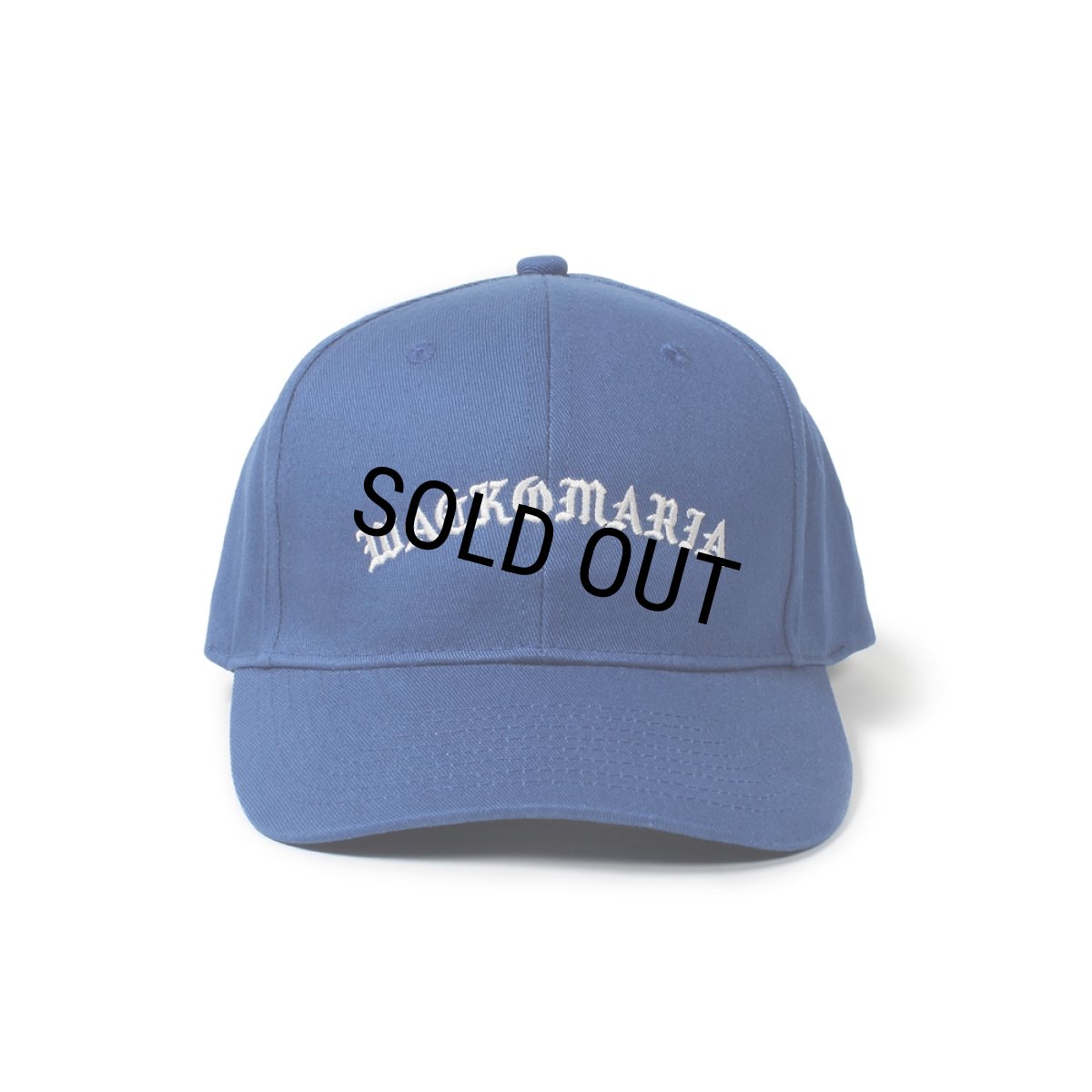 画像1: WACKO MARIA/6 PANEL CAP（BLUE）［6パネルキャップ-24秋冬］ (1)