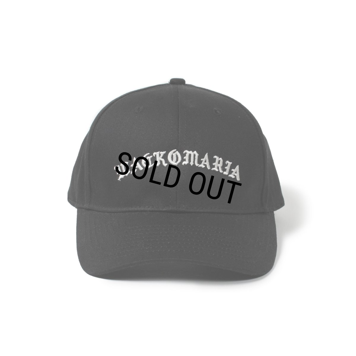 画像1: WACKO MARIA/6 PANEL CAP（BLACK）［6パネルキャップ-24秋冬］ (1)