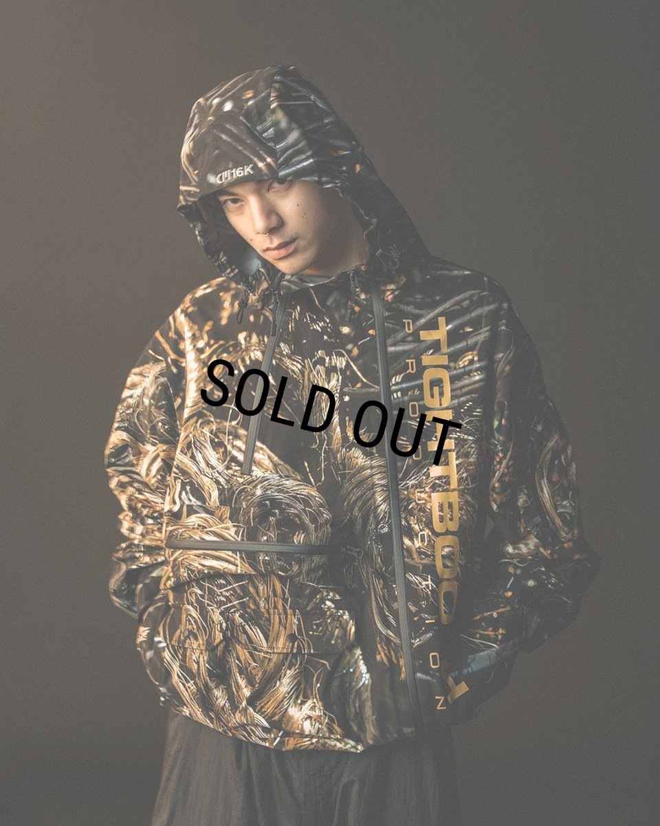 画像21: 【30%OFF】TIGHTBOOTH/3 LAYER MOUNTAIN PARKA（Wire Camo）［3レイヤーマウンテンパーカー-24秋冬］ (21)