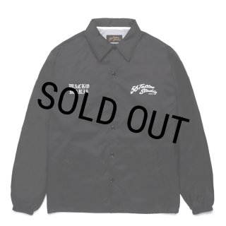 WACKO MARIA/56 TATTOO STUDIO / COACH JACKET（BLACK）［コーチ