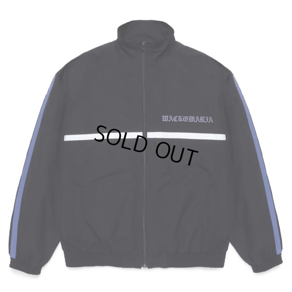 画像1: WACKO MARIA/NYLON TRACK JACKET（BLACK）［ナイロントラックJKT-24秋冬］