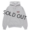 WACKO MARIA/MIDDLE WEIGHT HOODED SWEAT SHIRT（GRAY）［プルオーバーパーカー-24秋冬］