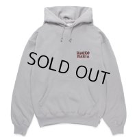 WACKO MARIA/MIDDLE WEIGHT HOODED SWEAT SHIRT（GRAY）［プルオーバーパーカー-24秋冬］