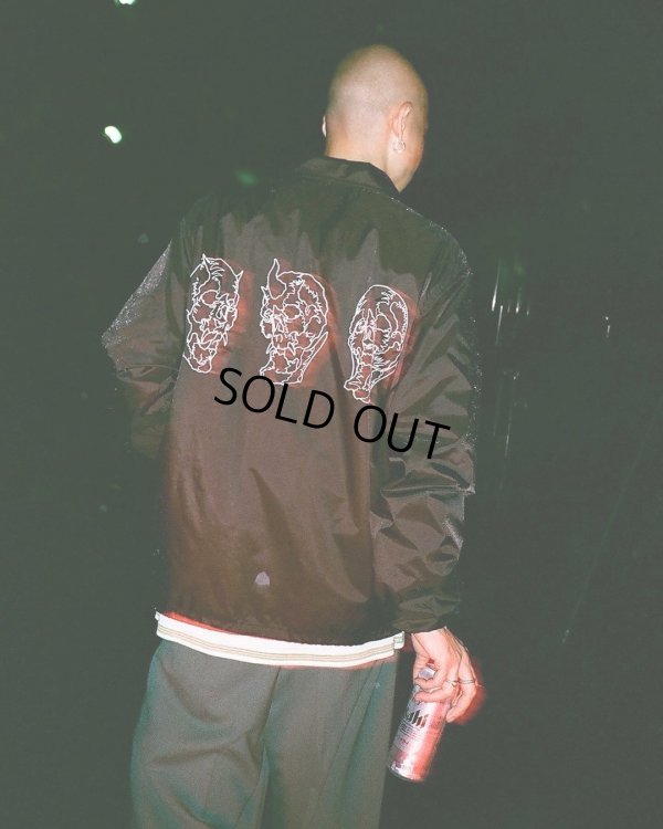 画像4: WACKO MARIA/56 TATTOO STUDIO / COACH JACKET（BLACK）［コーチJKT-24秋冬］