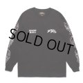 WACKO MARIA/56 TATTOO STUDIO / LONG SLEEVE T-SHIRT（BLACK）［プリント長袖T-24秋冬］