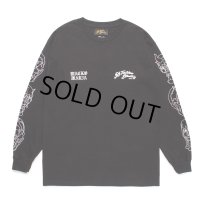 WACKO MARIA/56 TATTOO STUDIO / LONG SLEEVE T-SHIRT（BLACK）［プリント長袖T-24秋冬］