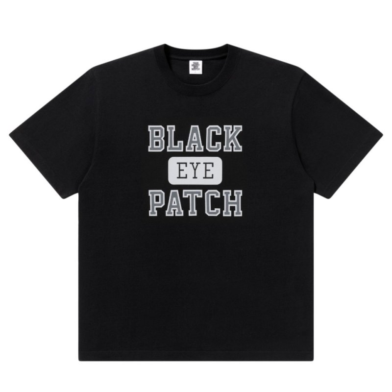 画像1: BlackEyePatch/COLLEGE LOGO TEE(BLACK)