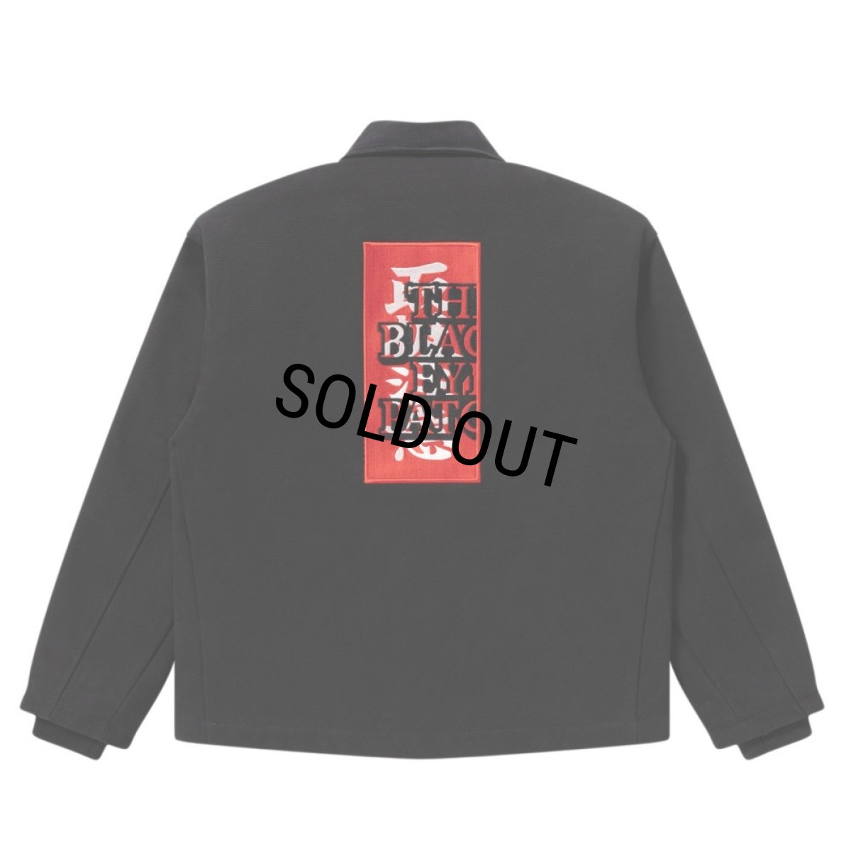 画像1: BlackEyePatch/HWC LABEL EMBROIDERED DUCK JACKET(BLACK) (1)