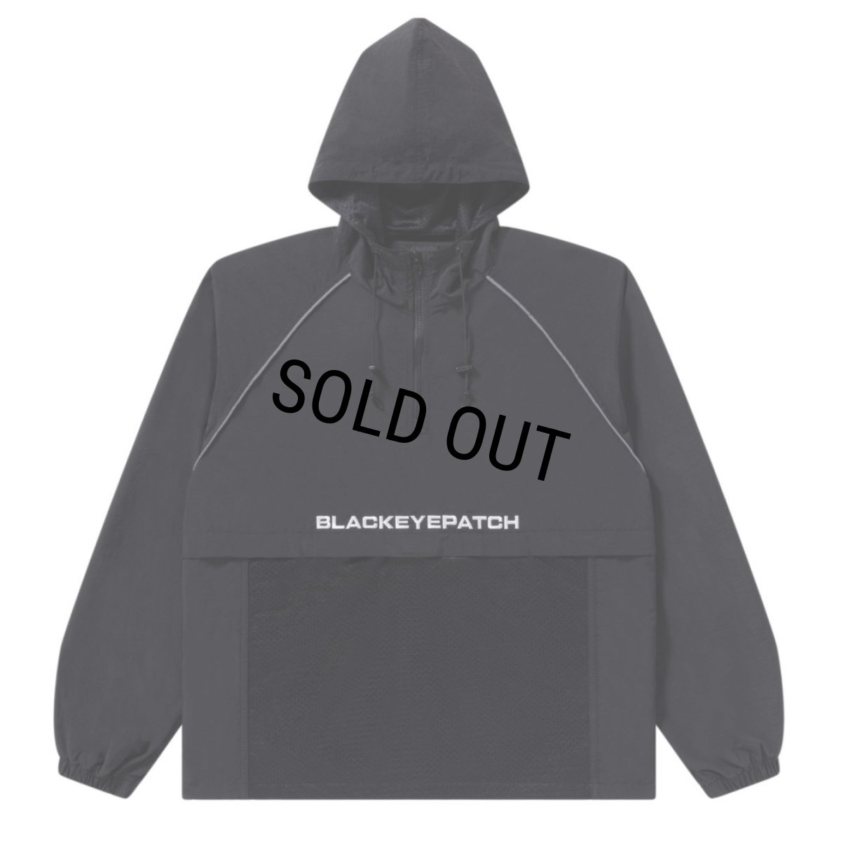 画像1: BlackEyePatch/TACTIC SANS REFLECTOR PULLOVER ANORAK（BLACK） (1)
