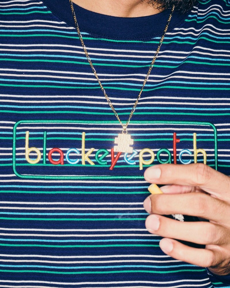 画像3: BlackEyePatch/MULTICOLOR LOGO STRIPED L/S TEE(MULTI)