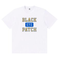 画像1: BlackEyePatch/COLLEGE LOGO TEE（WHITE） (1)