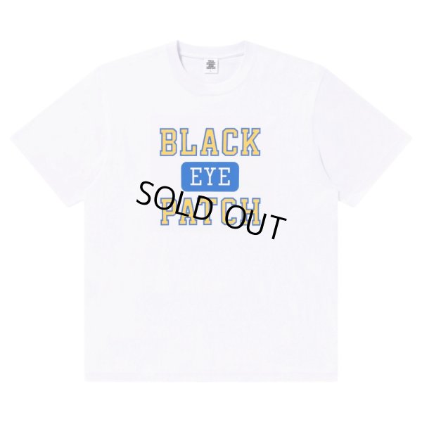 画像1: BlackEyePatch/COLLEGE LOGO TEE（WHITE）