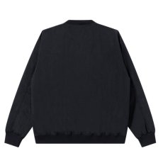 画像2: BlackEyePatch/BLACKLETTER V NECK NYLON PULLOVER(BLACK) (2)