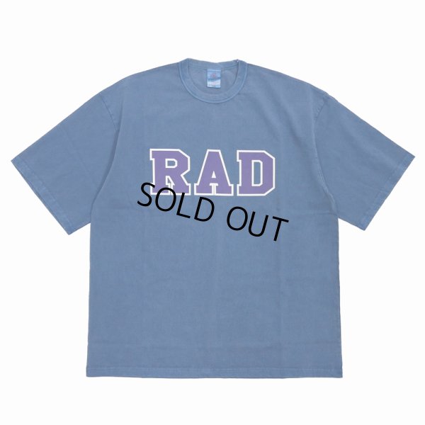 画像1: ROUGH AND RUGGED/RAD TEE（NAVY）［ピグメントT-24秋冬］