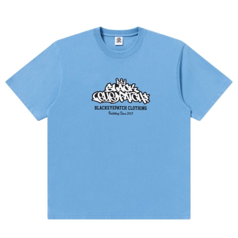 画像1: BlackEyePatch/STYLE SCRIPT TEE(SKY BLUE)