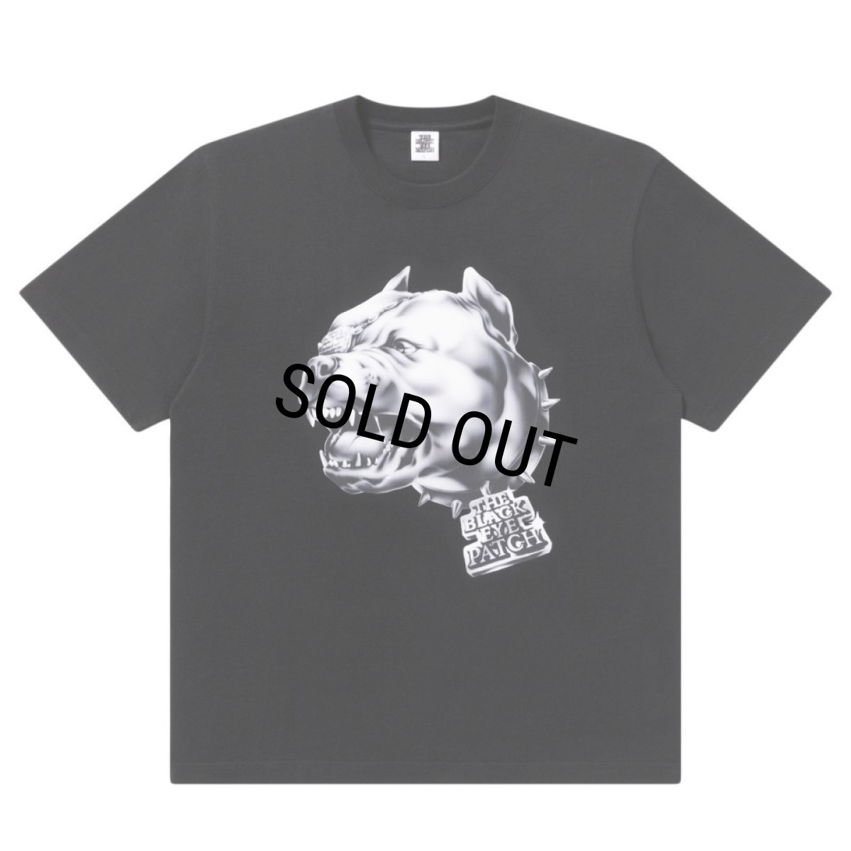 画像1: BlackEyePatch/TOUGH DOG TEE（BLACK） (1)