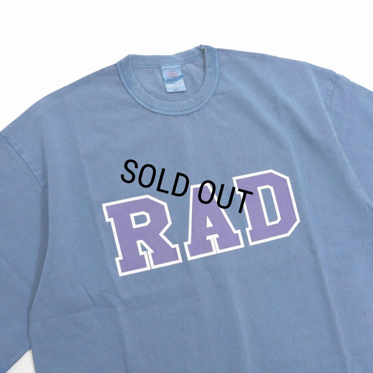 画像3: ROUGH AND RUGGED/RAD TEE（NAVY）［ピグメントT-24秋冬］ (3)