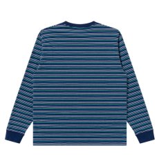 画像2: BlackEyePatch/MULTICOLOR LOGO STRIPED L/S TEE(MULTI) (2)