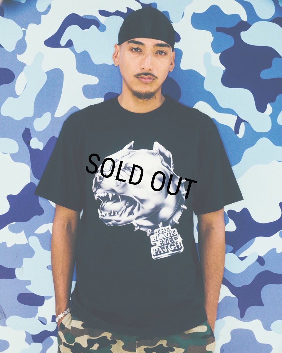画像2: BlackEyePatch/TOUGH DOG TEE（BLACK） (2)