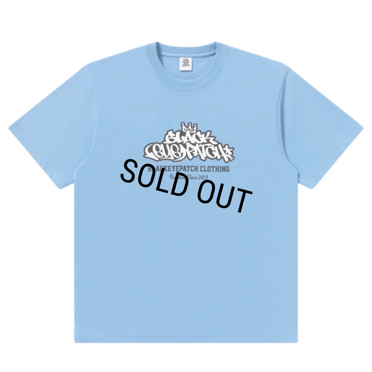 画像1: BlackEyePatch/STYLE SCRIPT TEE(SKY BLUE) (1)