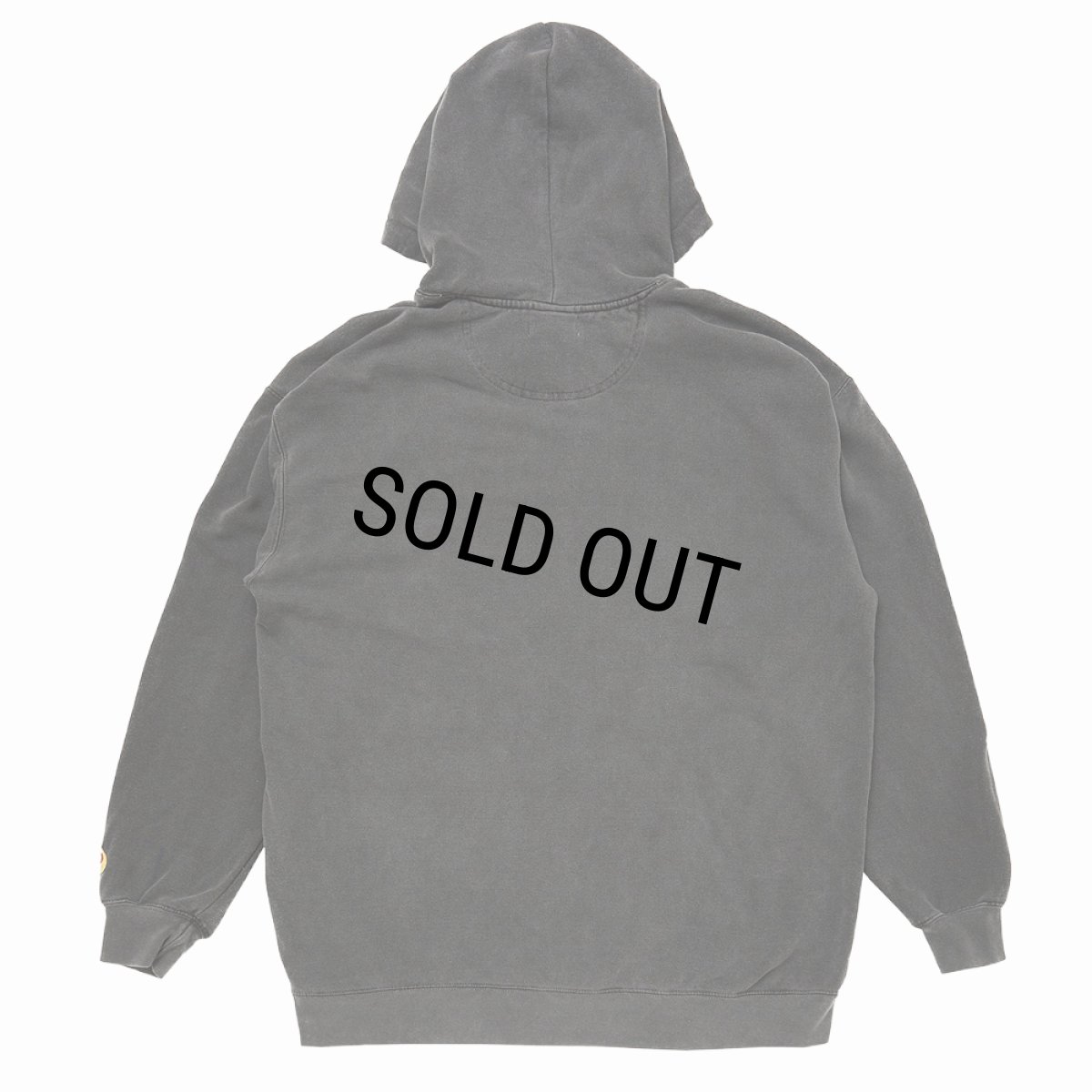 画像2: PORKCHOP/MASA SCULP HOODIE A（ASH BLACK）［プルオーバーパーカー-24秋冬］ (2)