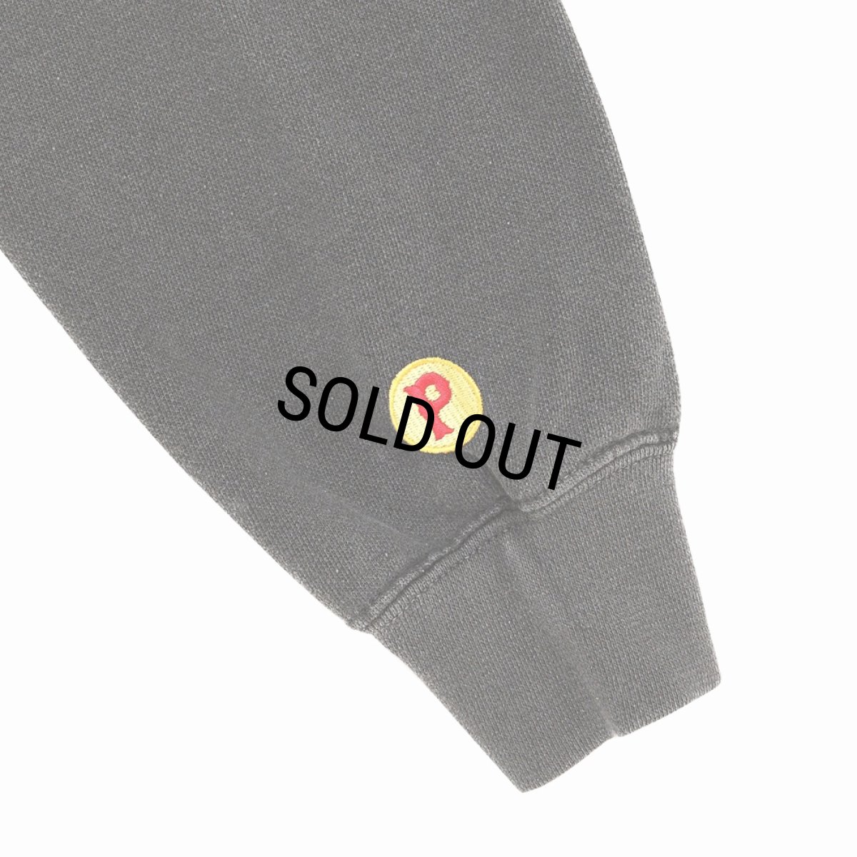 画像4: PORKCHOP/MASA SCULP HOODIE A（ASH BLACK）［プルオーバーパーカー-24秋冬］ (4)