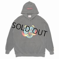 PORKCHOP/MASA SCULP HOODIE A（ASH BLACK）［プルオーバーパーカー-24秋冬］