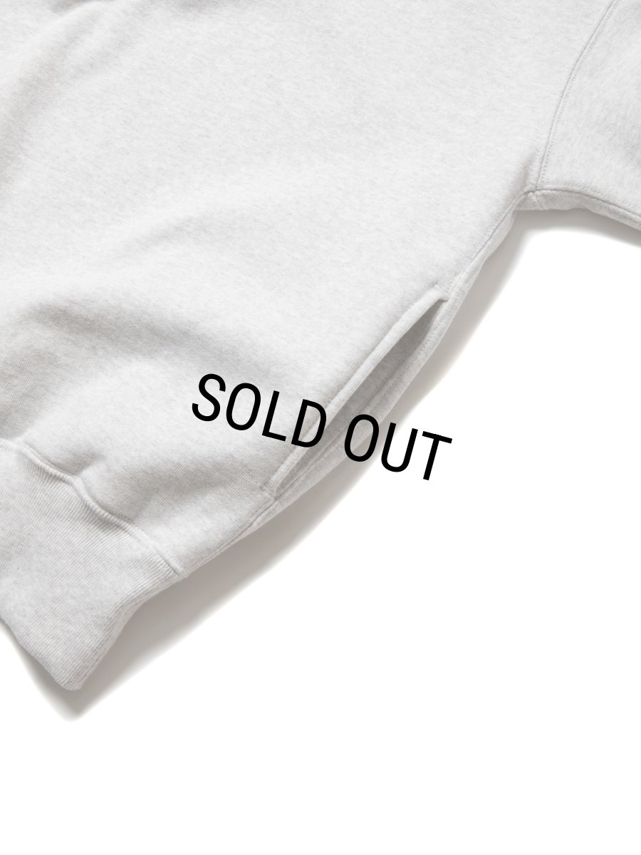 画像2: COOTIE PRODUCTIONS/Open End Yarn Plain Sweat Crew（Oatmeal）［スウェットクルー-24秋冬］ (2)