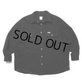 COOTIE PRODUCTIONS/Needle Punch Twill CPO Jacket（Black）［ニードルパンチツイルCPO JKT-24秋冬］