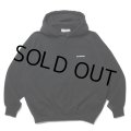 COOTIE PRODUCTIONS/Open End Yarn Plain Sweat Hoodie（Black）［スウェットフーディー-24秋冬］