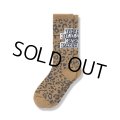 BlackEyePatch/LEOPARD OG LABEL SOCKS（MULTI）