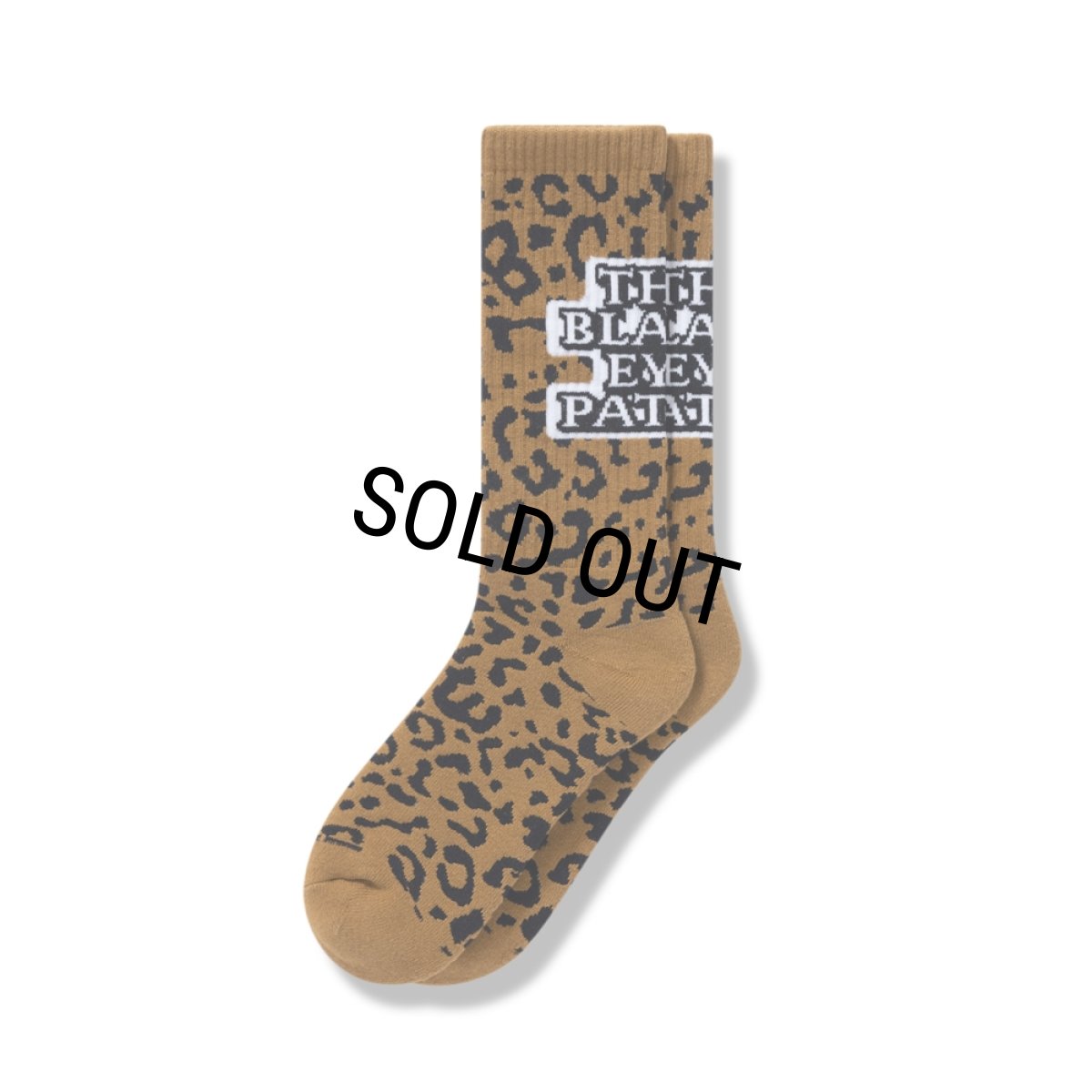 画像1: BlackEyePatch/LEOPARD OG LABEL SOCKS（MULTI） (1)