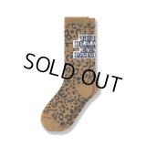 BlackEyePatch/LEOPARD OG LABEL SOCKS（MULTI）