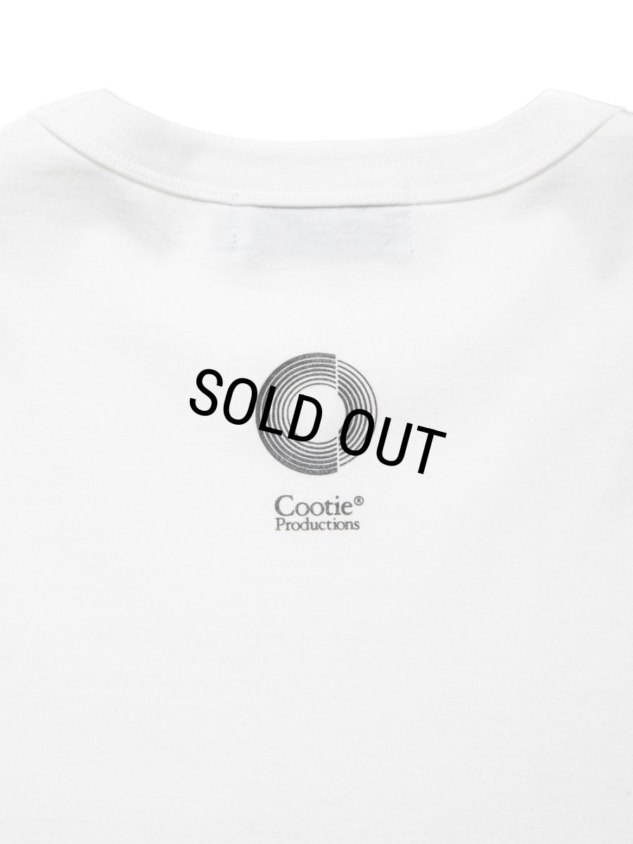 画像3: COOTIE PRODUCTIONS/Oversized L/S Tee（White）［オーバーサイズ長袖T-24秋冬］ (3)