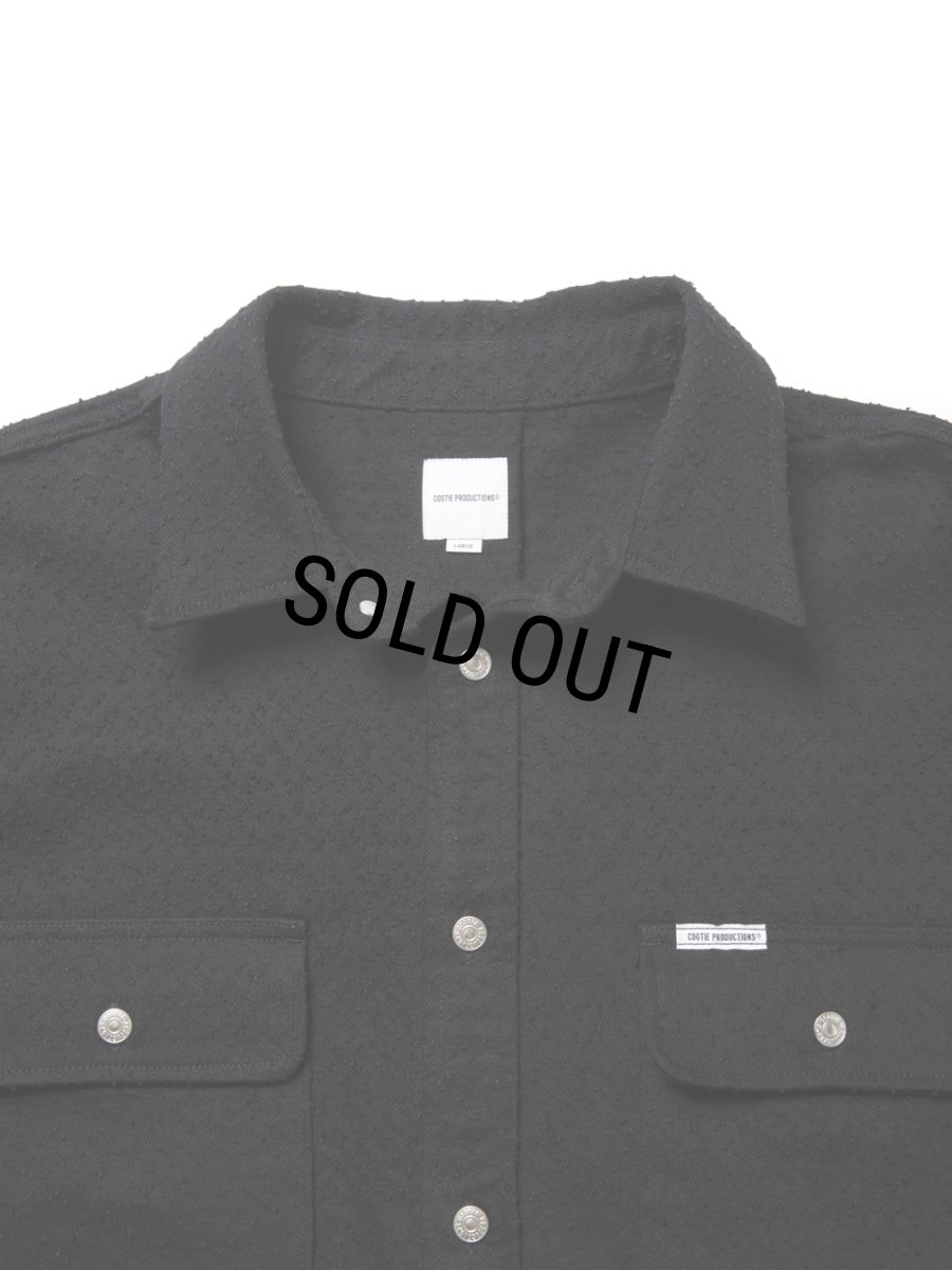 画像3: COOTIE PRODUCTIONS/Needle Punch Twill CPO Jacket（Black）［ニードルパンチツイルCPO JKT-24秋冬］ (3)