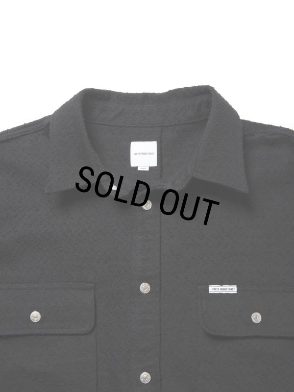 ジャケット・アウター COOTIE Needle Punch Twill CPO Jacket COOTIE PRODUCTIONS/Needle Punch Twill CPO Jacket（Black