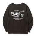 【30％OFF】CALEE/60'S LOOP WHEEL RAGLAN CREW NECK SW（VINTAGE BLACK）［クルーネックスウェット-24秋冬］