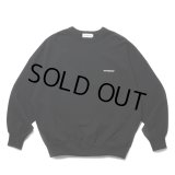 COOTIE PRODUCTIONS/Open End Yarn Plain Sweat Crew（Black）［スウェットクルー-24秋冬］