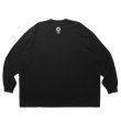 COOTIE PRODUCTIONS/Oversized L/S Tee（Black）［オーバーサイズ長袖T