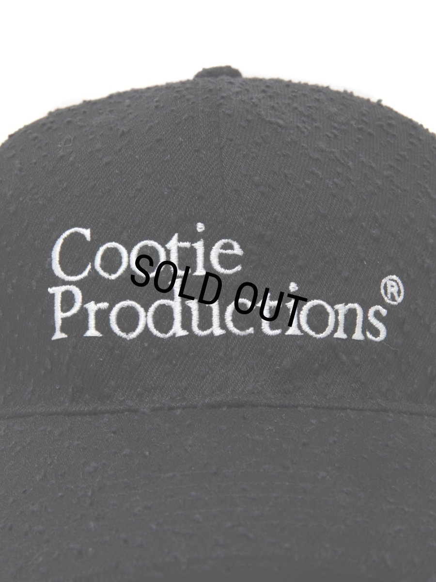 画像4: COOTIE PRODUCTIONS/Needle Punch Twill 6 Panel Cap（Black）［ニードルパンチツイル6パネルキャップ-24秋冬］ (4)