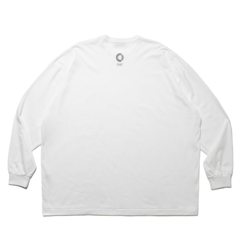 画像2: COOTIE PRODUCTIONS/Oversized L/S Tee（White）［オーバーサイズ長袖T-24秋冬］