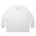 COOTIE PRODUCTIONS/Oversized L/S Tee（White）［オーバーサイズ長袖T-24秋冬］